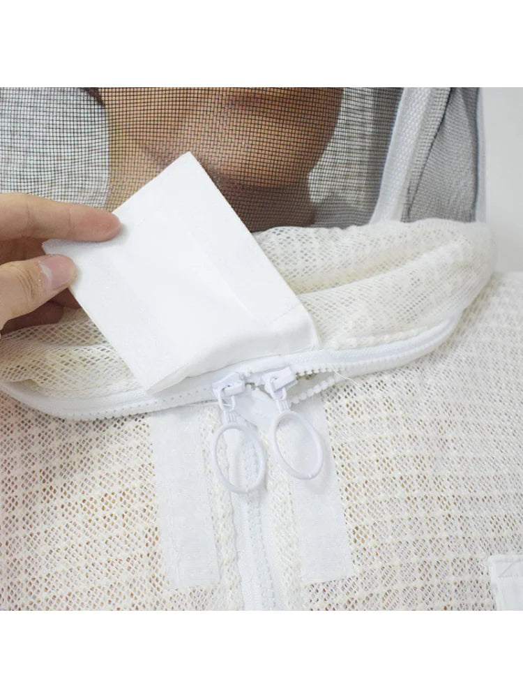 Veste d'apiculteur 3 couches ventilée — chapeau et voile inclus