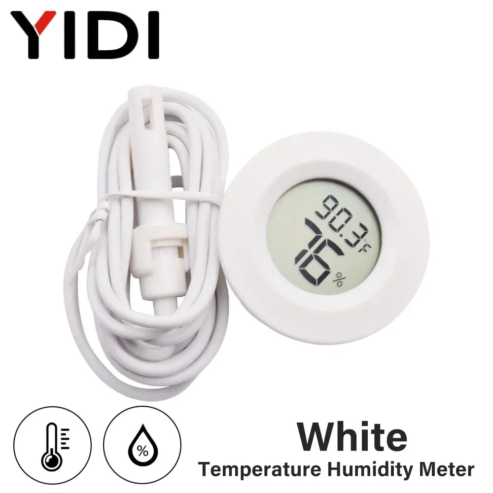 Thermomètre hygromètre numérique à sonde pour couveuse