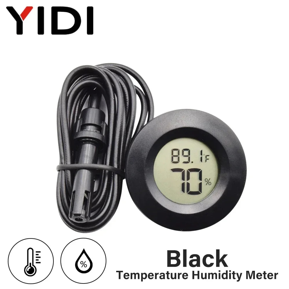 Thermomètre hygromètre numérique à sonde pour couveuse