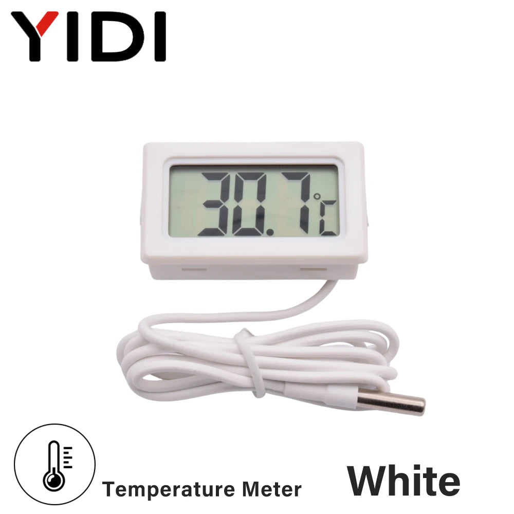 Thermomètre hygromètre numérique à sonde pour couveuse