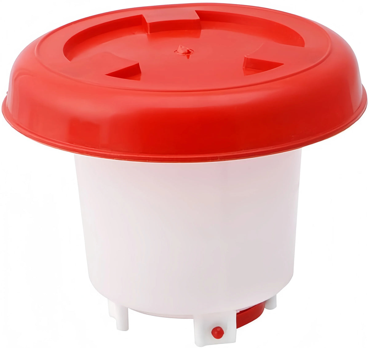 Abreuvoir automatique pour poulailler 6 L — seau à sortie contrôlée